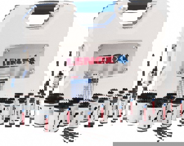 Contractor's Hole Saw Kit: 17 Pc, 5/8 to 3